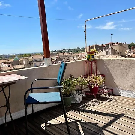Ambiance Boheme Sur Les Toits De Sainte-anne Apartment Montpellier