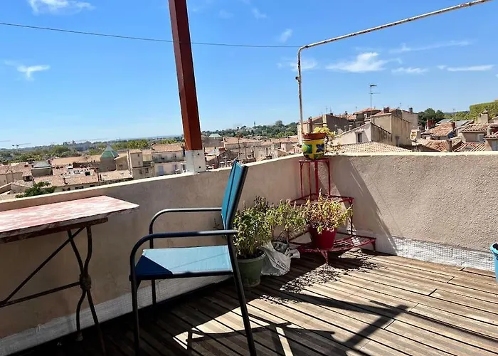 Ambiance Boheme Sur Les Toits De Sainte-anne Lejlighed Montpellier